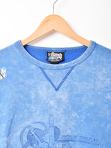 タイダイ 刺繍 スウェットシャツ