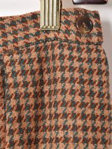 Calvin Klein ハウンドトゥース フレアスカート