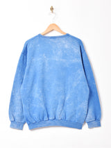 タイダイ 刺繍 スウェットシャツ