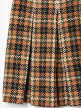 イングランド製 ハウンドトゥース スカート