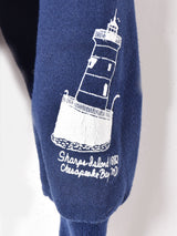 アメリカ製 灯台 総柄 スウェットシャツ