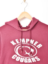 カレッジプリント スウェットパーカー