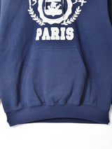 カレッジプリント スウェットパーカー