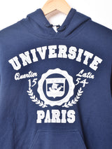 カレッジプリント スウェットパーカー