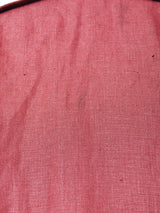 ビッグボタン オープンカラー スリーブレスワンピース