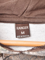 カモフラージュ柄 スウェットパーカー