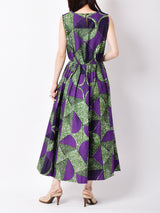 【2色展開】Emerald Motel バティックプリントドレス