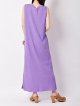 【4色展開】Meridianワッフル ノースリーブワンピース