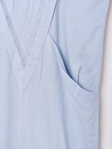 イタリア製 デザイン スリーブレスワンピース