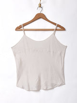 織柄 シルクキャミソール