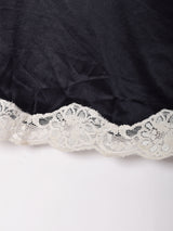 レースデザインバイカラー キャミソール