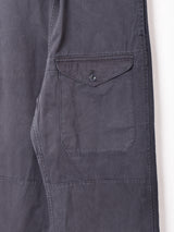 【3色展開】 ポケット付き オーバー ロングパンツ