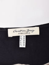 レースデザインバイカラー キャミソール