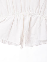 フランス製 ペプラム 半袖トップス