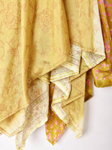 総柄 変形 ベアワンピース