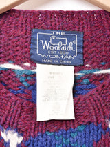 Woolrich アーガイル アニマルモチーフ セーター