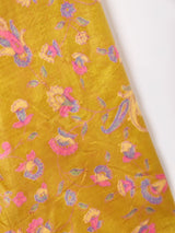 総柄 変形 ベアワンピース