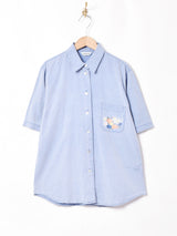 ワンポイント 半袖シャツ