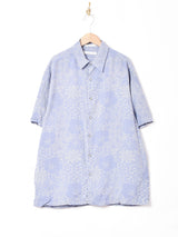 花柄 半袖シャツ