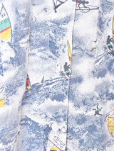 総柄 半袖シャツ