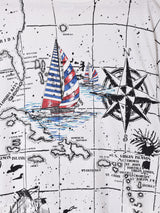 アメリカ製 マッププリント ビッグサイズTシャツ