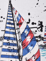 アメリカ製 マッププリント ビッグサイズTシャツ