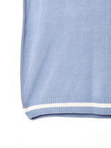 【4色展開】Trombones ライン ニットベスト