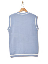 【4色展開】Trombones ライン ニットベスト