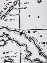 アメリカ製 マッププリント ビッグサイズTシャツ