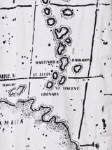 アメリカ製 マッププリント ビッグサイズTシャツ