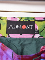 総柄 シルクスカート