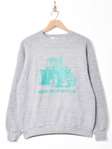 アメリカ製 カープリント スウェットシャツ