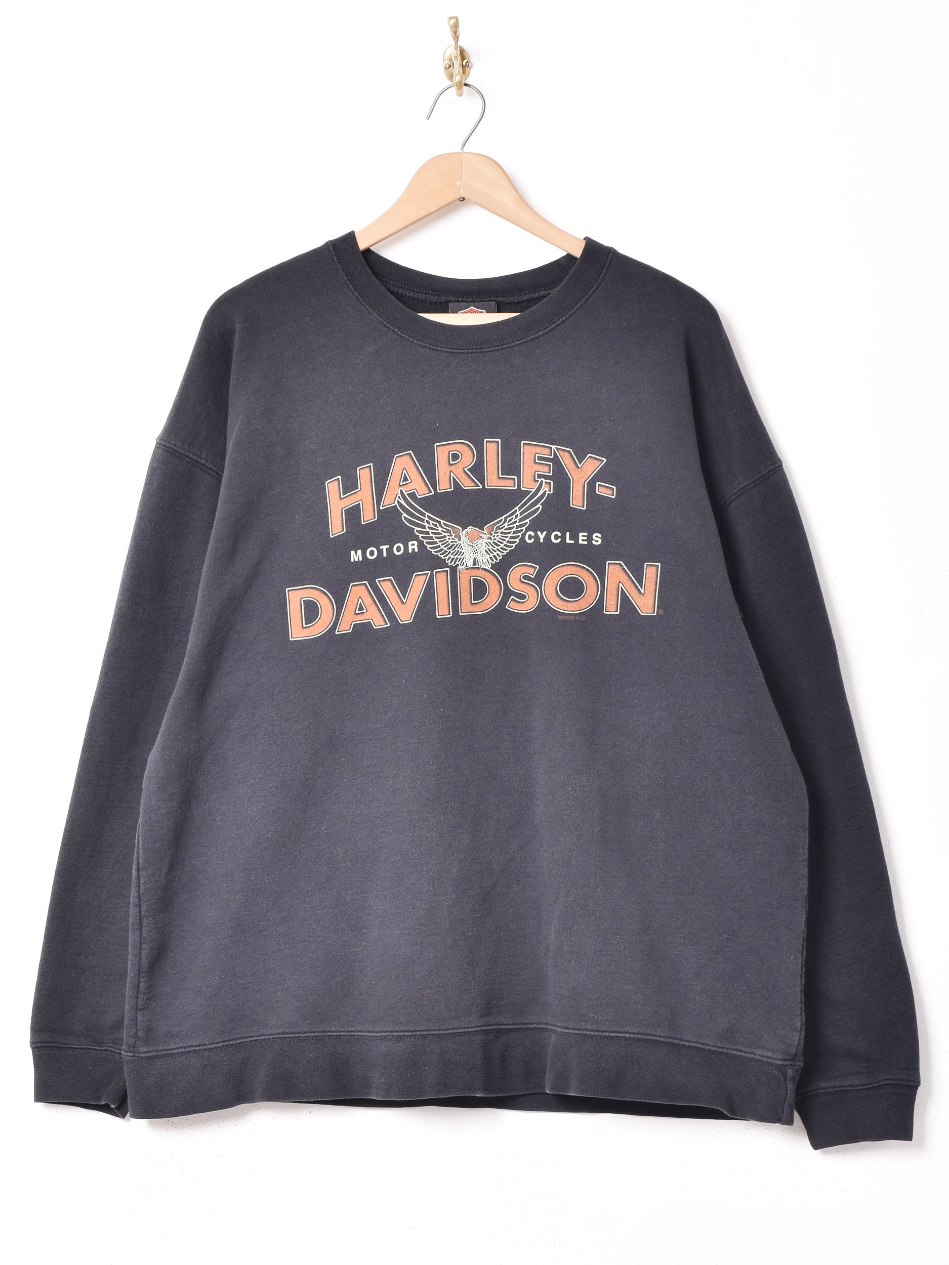 HARLEY-DAVIDSON プリントスウェットシャツ – 古着屋Top of the