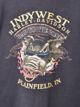 HARLEY-DAVIDSON プリントスウェットシャツ