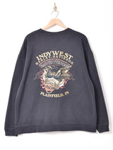 HARLEY-DAVIDSON プリントスウェットシャツ