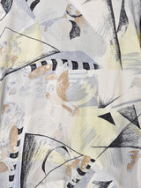 総柄 ダブルジャケット