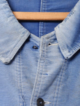 50's~   モールスキン パッチワーク ワークジャケット