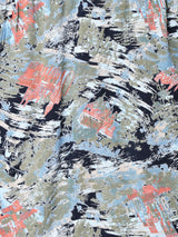 総柄 半袖シャツ