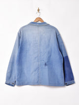 50's~   モールスキン パッチワーク ワークジャケット