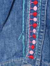 J.C. Penny 刺繍 デニムシャツ