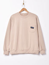 【5色展開】BIVOUACポケットロゴスウェットシャツ