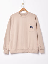 【5色展開】BIVOUACポケットロゴスウェットシャツ