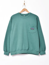 【5色展開】BIVOUACポケットロゴスウェットシャツ