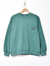 【5色展開】BIVOUACポケットロゴスウェットシャツ