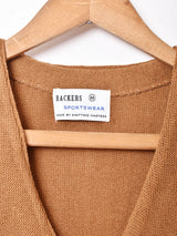 【4色展開】Backersプレーンカーディガン