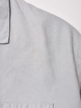 オランダ軍 長袖 オープンカラーシャツ