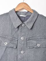 スイス軍 グリーンデニム ワークジャケット