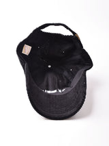 【3色展開】  刺繍入りコーデュロイキャップ