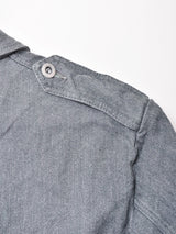 スイス軍 グリーンデニム ワークジャケット