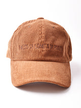 【3色展開】  刺繍入りコーデュロイキャップ